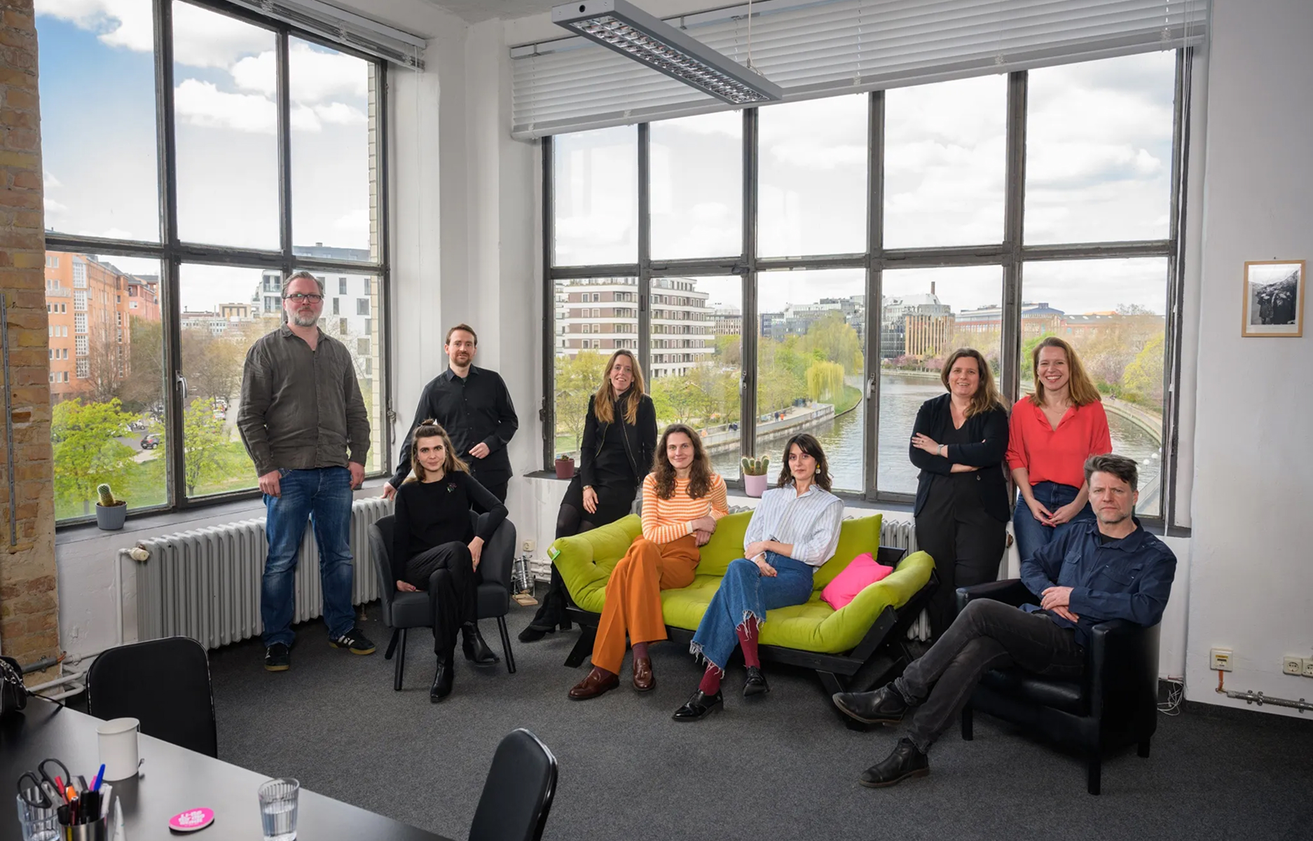 Das Team des Literaturhaus Berlin.